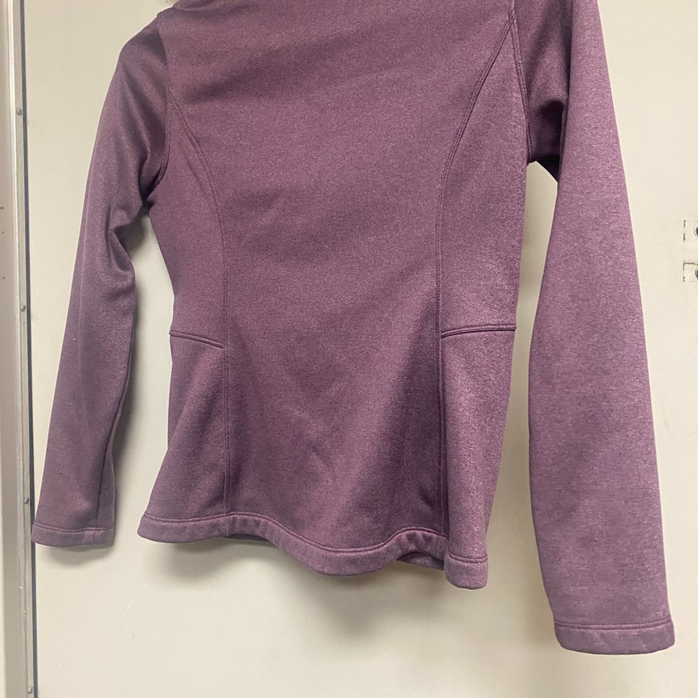 The North Face Maroon Heathered Jacket size small - - Picture 3 of 3